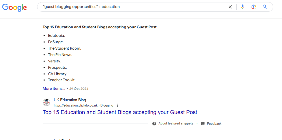 Guest Blogging Opportunities